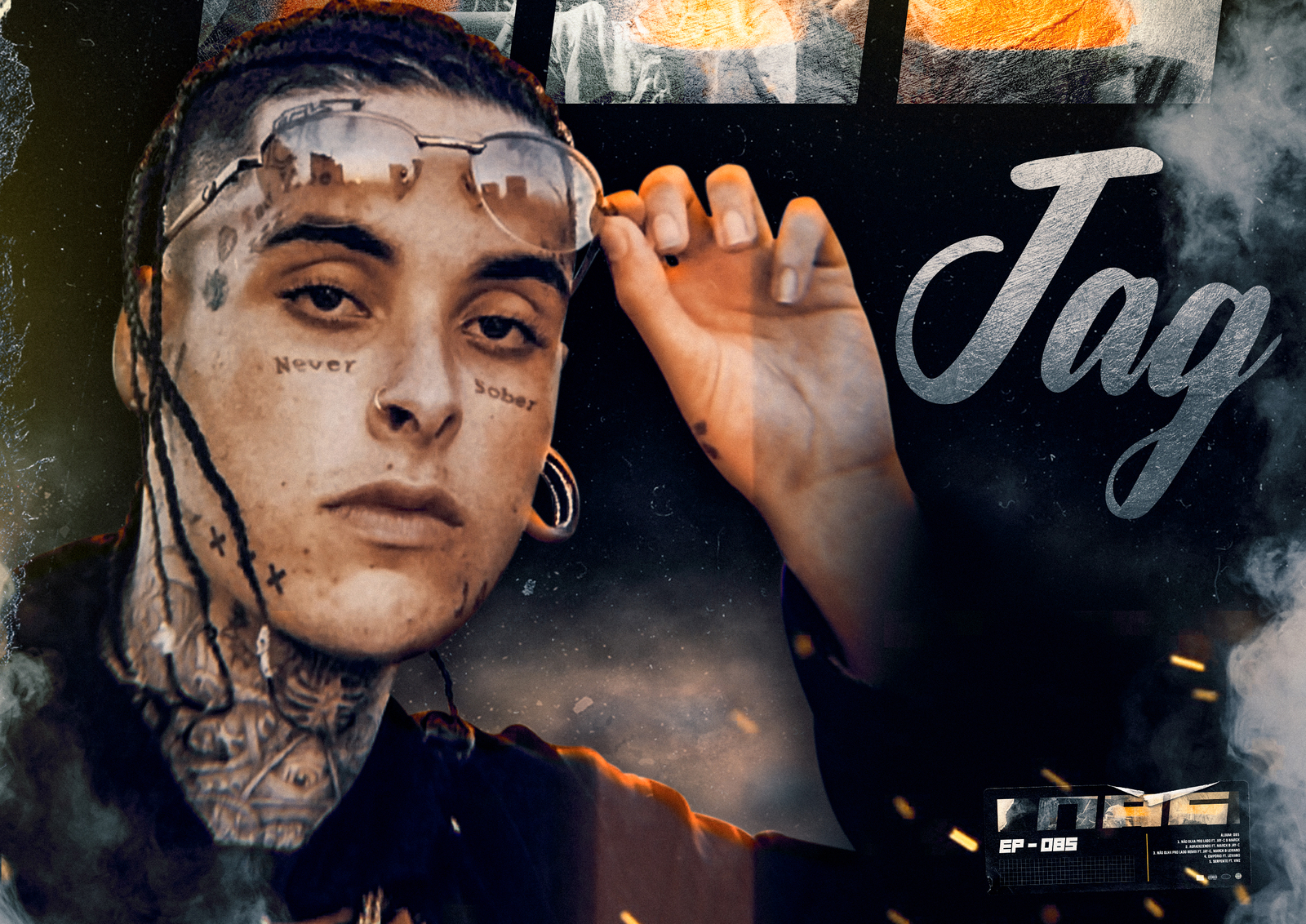 Jaq Rapper Em novo EP, Jag traz a estética de Fortaleza; confira