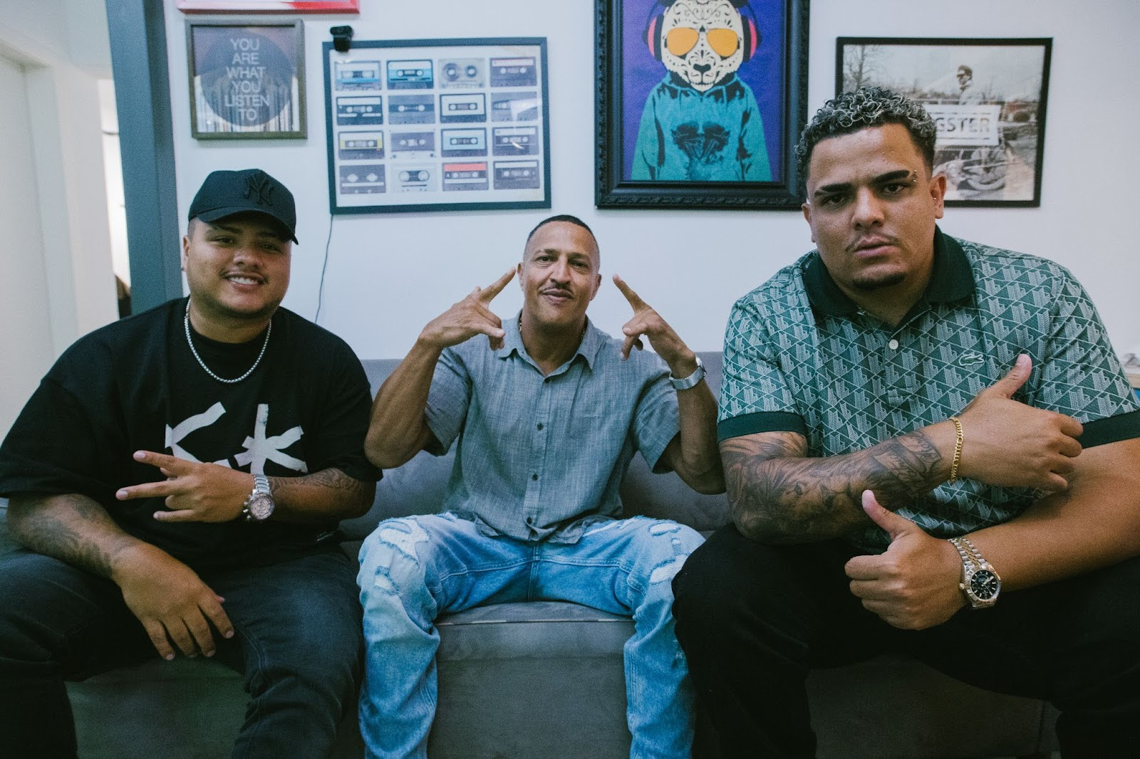 Mano Rano Mano Brown recebe Igão e Mítico no último episódio da temporada do ...